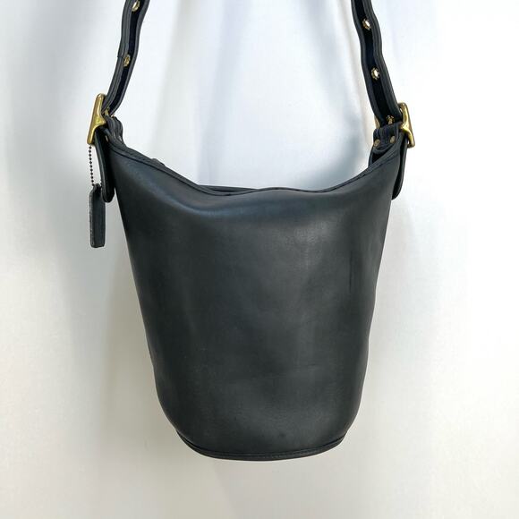 Vintage Coach Helen Berg’s Legacy Duffle Sac Feed Bag Crossbody 9953 Purse Green